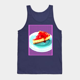 A Cheececake I Made, Posterized Tank Top